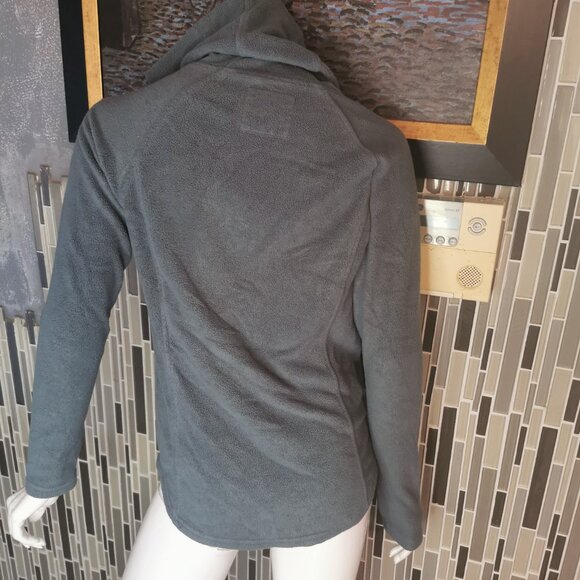 Free Fly Hoodie Womens Small Bamboo Fleece Pullover Hoody Scuba Gray 0349 - Picture 3 of 8